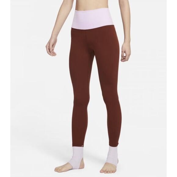 NWT Nike Womens‎ Leggings Small Pants Yoga Luxe High-Waist DM6996-217 MSRP $100 - Picture 1 of 7